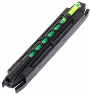 HiViz MGH2007I Magni-Hunter Magnetic Front Sight  Black | Green/Red Fiber Optic