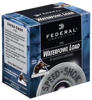 Federal WF1334 Speed-Shok  12Gauge 3.50" 1 3/8oz 4Shot 25 Per Box/10 Case