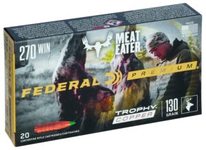 Federal P270TC1 Premium  270Win 130gr Trophy Copper 20 Per Box/10 Case