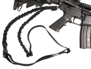 Blackhawk 70GS12BK Storm Rifle Sling Black Nylon Webbing 1.25" Wide Single-Point Design