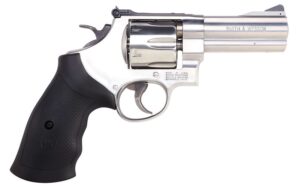 610 10mm 4" AS Matte Silver/SynGrips 6rd