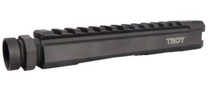 Troy Ind SRAIAK1T0BT00 Top Rail  AK-47 Black Hardcoat Anodized Aluminum Rifle Ambidextrous