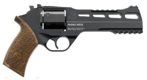 RHINO Rev.60DS 357Mag 6",Blk MoonClp 6Rd