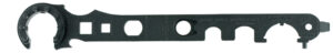 NcStar TARW2 Armorer's Barrel Wrench Gen 2 Black Steel AR15/M4/M16