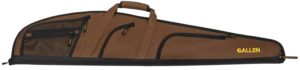Allen 99452 Daytona Shotgun Case 52" Mocha Brown Endura w/ Black Trim Adjustable Sling, 4 Pockets & Easy Clean Lining