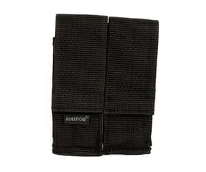 BULLDOG DBL MAG HLDR BLK