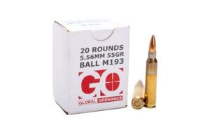 GO 556NATO M193 55GR FMJ 20/1000