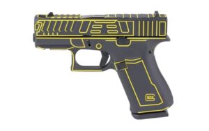 GLOCK 43X 9MM 10RD OUTLANDER YELLOW