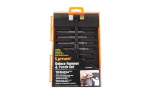 LYMAN DELUXE HAMMER & PUNCH SET