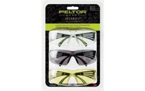 PELTOR SECUREFIT 400 EYE PROT 3-PACK