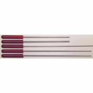 MICRO-POLISHED STAINLESS STEEL CLEANING ROD - 36" RIFLE, .27 CALIBER & UP