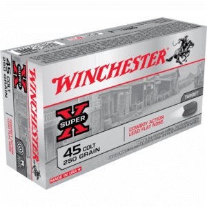 Winchester Cowboy Load Handgun Ammunition .45 Colt 250 gr. LRN 750 fps 50/ct
