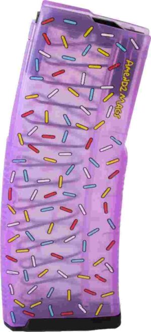 Amend2 MOD C AR-15 Mag - Translucent Pink Sprinkle Donut | 30rd | 5.56 NATO