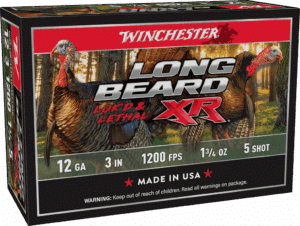 WINCHESTER LONG BEARD XR 12G 3" 1-3/4OZ 5SHT 10RD BX 100RD CASE