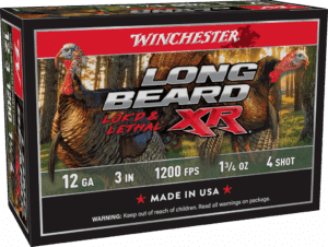 WINCHESTER LONG BEARD XR 12G 3" #4 1.75OZ 10RD BX 100RD CS