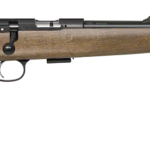 CZ 457 SCOUT .22LR 16" THREADED BBL, SINGLE SHOT ADAPTER THREADED, BEECH