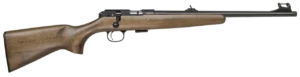 CZ 457 SCOUT .22LR 16" THREADED BBL, SINGLE SHOT ADAPTER THREADED, BEECH