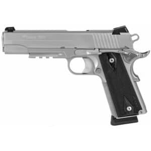 1911 45ACP 5" Stainless SOA Blkwood 8rd CA