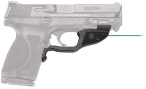 Crimson Trace 0174501 Laserguard  Fits S&W M&P M2.0, Green Laser Black Polymer, Trigger Guard Mount