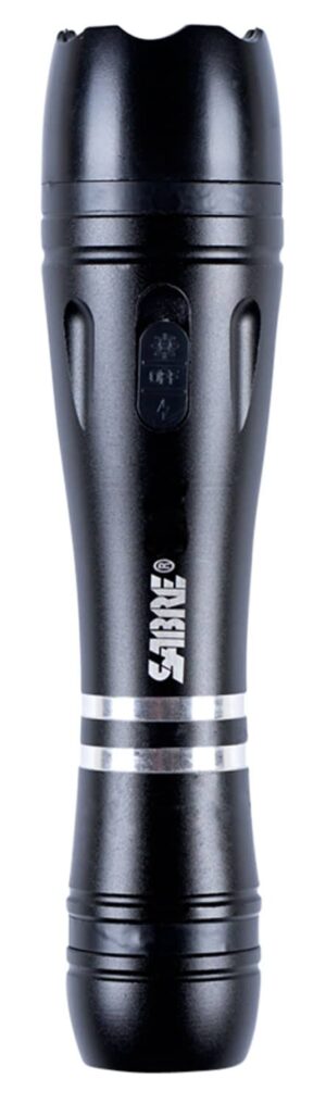 Sabre S3000SF Tactical Stun Gun w/Flashlight Black 2.51 uC Pain Rating