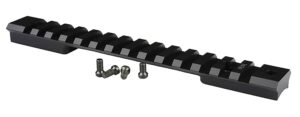 Warne 7654M Mountain Tech Tactical Rail Black Anodized Aluminum Weatherby Mark V 9 Lug Magnum (Except .240 WM) Magnum Action, 0 MOA