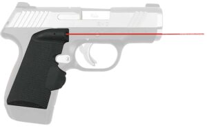 Crimson Trace 0185101 Lasergrips  Fits Kimber EVO SP/TLE/Raptor, Red Laser Black Polymer