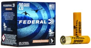 Federal WF2091 Speed-Shok  20Gauge 3" 7/8oz 1Shot 25 Per Box/10 Case