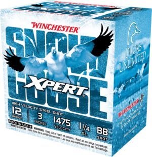 Winchester Ammo WXS123BB Xpert Snow Goose High Velocity 12Gauge 3" 1 1/4oz BBShot 25 Per Box/10 Case