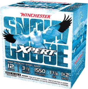 Winchester Ammo WXS12L12 Xpert Snow Goose High Velocity 12Gauge 3.50" 1 3/8oz 1/2Shot 25 Per Box/10 Case