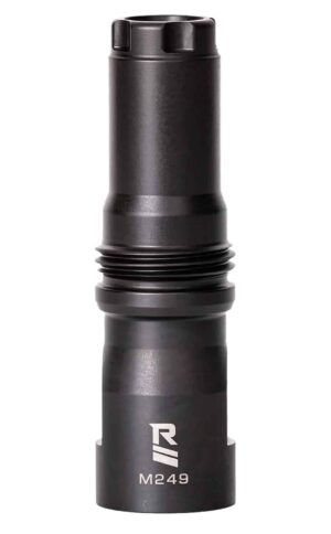 Rugged Suppressor MD001 M249 Muzzle Device Black with 9/16x24 LH Threads & Dual Taper Locking System for Surge762, Razor762 & Micro30 Suppressors
