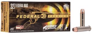 Federal LG327F1 Premium HammerDown 327FederalMag 127gr Bonded Hollow Point 20 Per Box/10 Case