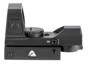 Aim Sports RT503F Full-Size Reflex Sight  Matte Black 1x33mm Red/Green Multi Reticle