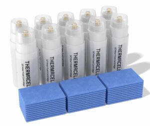 Thermacell R10 Original Mosquito Repellent Refills White Effective 15 ft Odorless Scent Repels Mosquito Effective Up to 120 hrs
