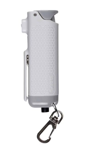 Sabre SELG01 Safe Escape 3-in-1 Automotive Tool Gray Polymer Distance 10 ft Features Glass Breaker/Pepper Gel/Seat Belt Cutter