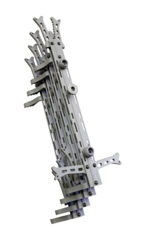 Hawk HWKACS4PK Helium Climbing Sticks Gray Aluminum 10" W x 20" L 4 Pack