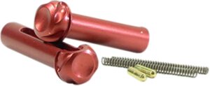 Timber Creek Outdoors ARTPSR Takedown Pin Set  AR-Platform Rifle Red Anodized Aluminum