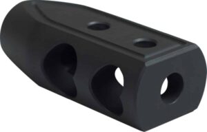 Timber Creek Outdoors 308HBBLC Heart Breaker Muzzle Brake Black Cerakote with 5/8"-24 tpi Threads for 308 Win AR-Platform