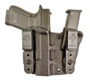 DeSantis Gunhide 160KA8BZ0 Hidden Truth  AIWB Black Kydex Belt Clip Fits Glock 43/43X Right Hand