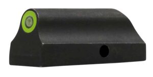 XS Sights RP0013N4G Standard Dot Revolver Front Sight- Ruger  Black | Green Tritium Green Outline Front Sight