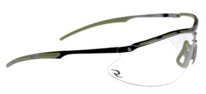 Radians CSB1011CS Bravo Glasses Adult Clear Lens Polycarbonate Black Frame