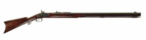 Taylors & Company 210043 Pedersoli Hawken Missouri River 45 Cal Percussion, 30" Single Shot Blued Octagon Barrel, Color Case Hardened Steel Receiver, Fixed Maple Stock