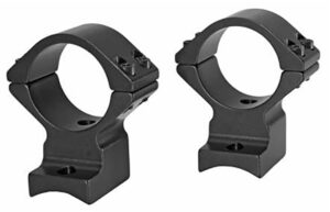 Talley 738749 Scope Mount/Ring Combo  Black Anodized Aluminum 30mm Tube Kimber 84M Medium Rings Short Action 0 MOA