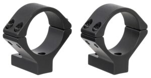 Talley 730759 Scope Mount/Ring Combo  Black Anodized Aluminum 30mm Tube Tikka T1/T1X Low Rings 0 MOA