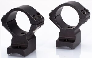 Talley 740706 Scope Mount/Ring Combo  Black Anodized Aluminum 30mm Tube Weatherby Mark V Medium Rings Non-Magnum Action 0 MOA