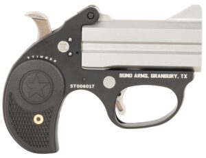 Bond Arms BAST Stinger  22 LR 2rd, 3" Double Matte Stainless Steel Barrel, Anodized Aluminum Frame, Black Nylon Grip, Rebounding Hammer, Crossbolt Safety