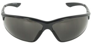 Walker's GWPIKNOF1SMK Ballistic Eyewear IKON Tanker Adult Smoke Gray Lens Matte Black Frame