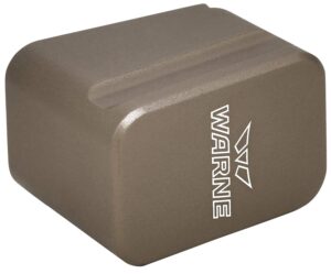 Warne MEG1954DE Magazine Extension  made of 6061-T6 Aluminum with Hardcoat Anodized Flat Dark Earth Finish for Glock 19, 23 Magazines (Adds 5rds 9mm Luger, 4rds 40 S&W)