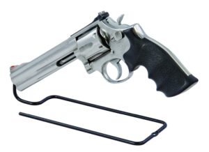 Lockdown 222314 Handgun Rack Black Vinyl Metal Holds 1 3 Pack