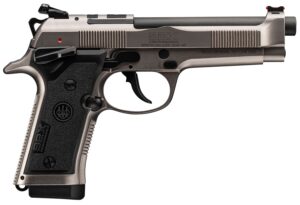 Beretta USA J92XRD21 92X Performance Defensive Full Size Frame 9mm Luger 15+1, 4.90" Black Barrel, Gray Nistan Optic Ready/Serrated Steel Slide & Frame w/Beavertail