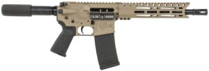 Diamondback DB1915K061 DB15  5.56x45mm NATO 30+1 10" Black Nitride Threaded Barrel, M-LOK Handguard, Flat Dark Earth Aluminum Picatinny Rail Receiver, Black Buffer Tube, Black Magpul Grip, Right Hand